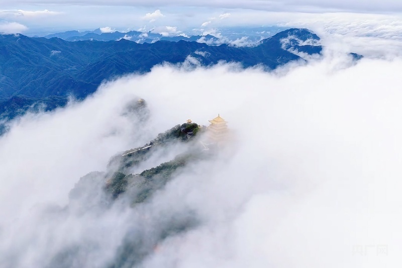 王屋山景区(央广网发 济源产城融合示范区文化广电和旅游局 供图)