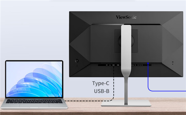 优派新款26.5寸显示器首发5262元：4K 120Hz屏、140W USB-C口