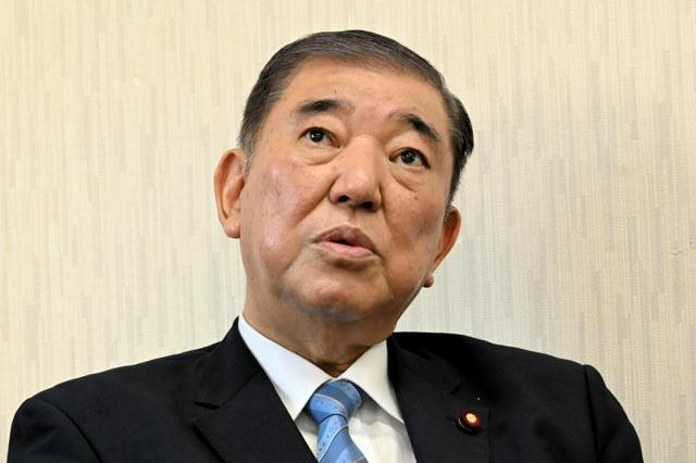 日本前首相石破茂 资料图片