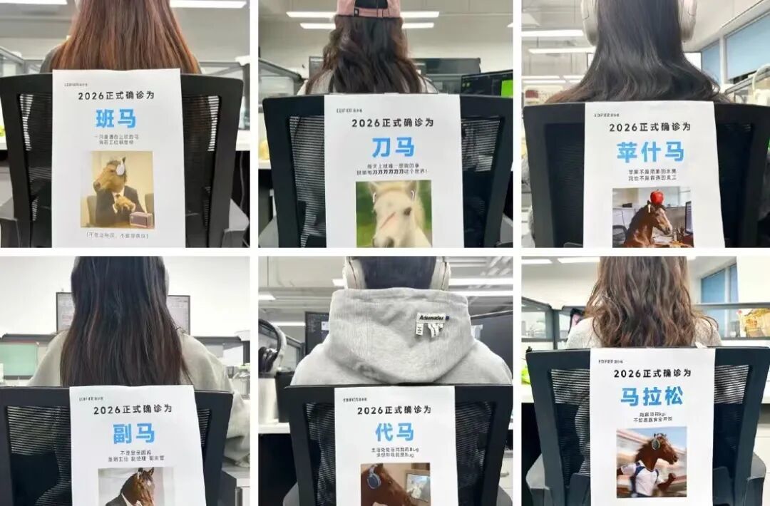 网友给自己立的“马年人设” 图源:网络