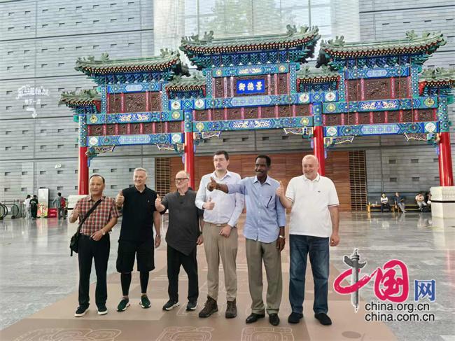 9月5日，第三届兰花奖“走读中国”参访活动在北京举行。中国网记者 彭瑶 摄