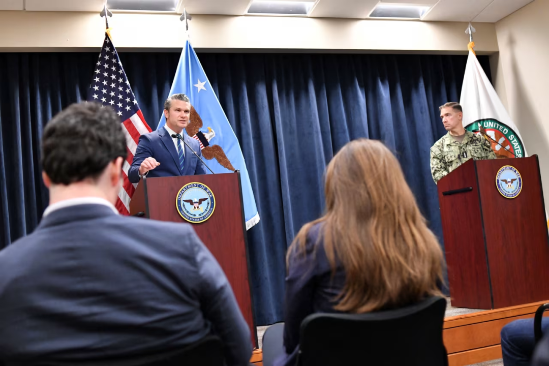 ▲赫格塞思表示，美国在与伊朗的冲突中“才刚刚开始战斗”。（图源：CNN）