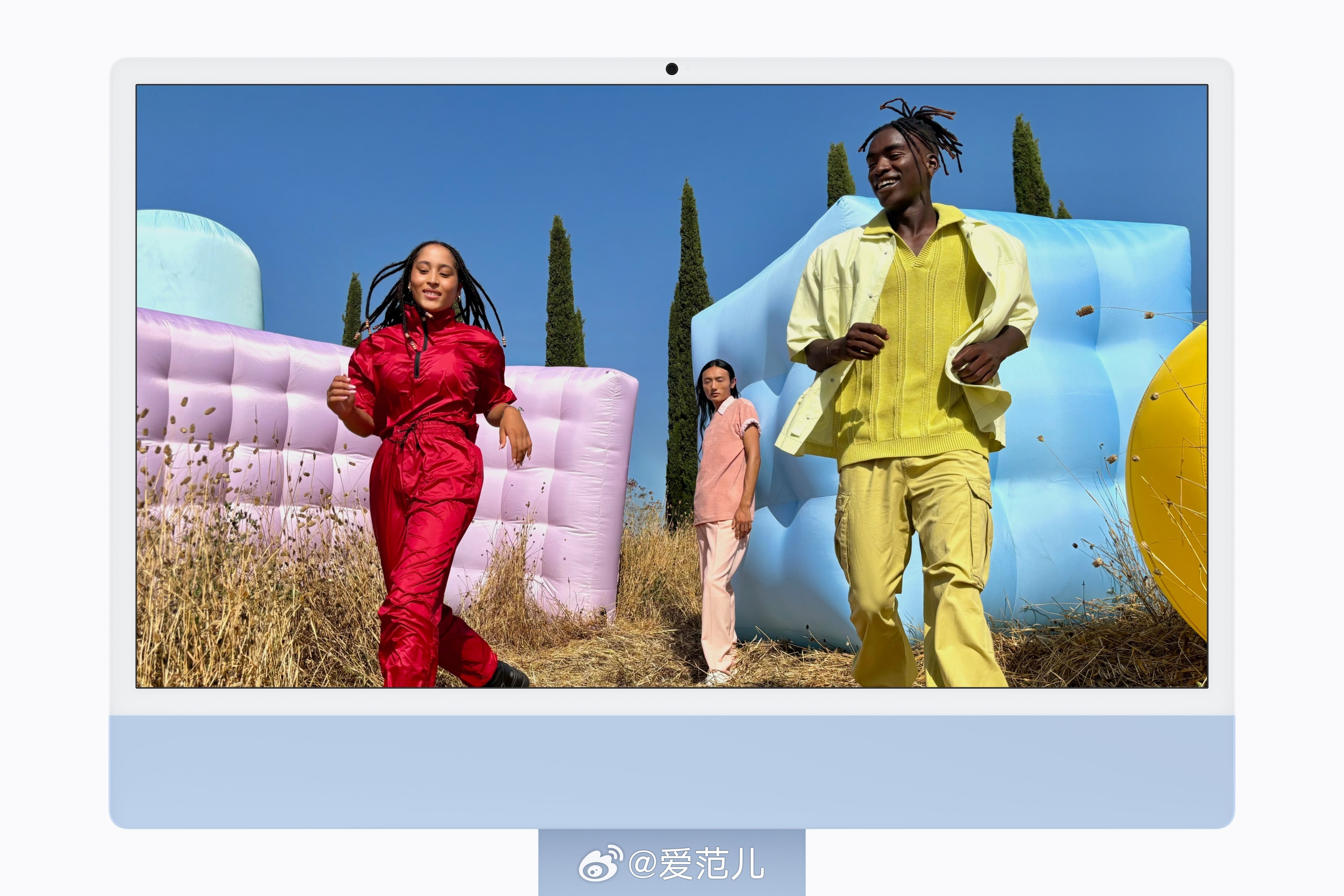 【iMac 换上 M6,AI 性能最高提升 5 倍】 #苹果发布新款