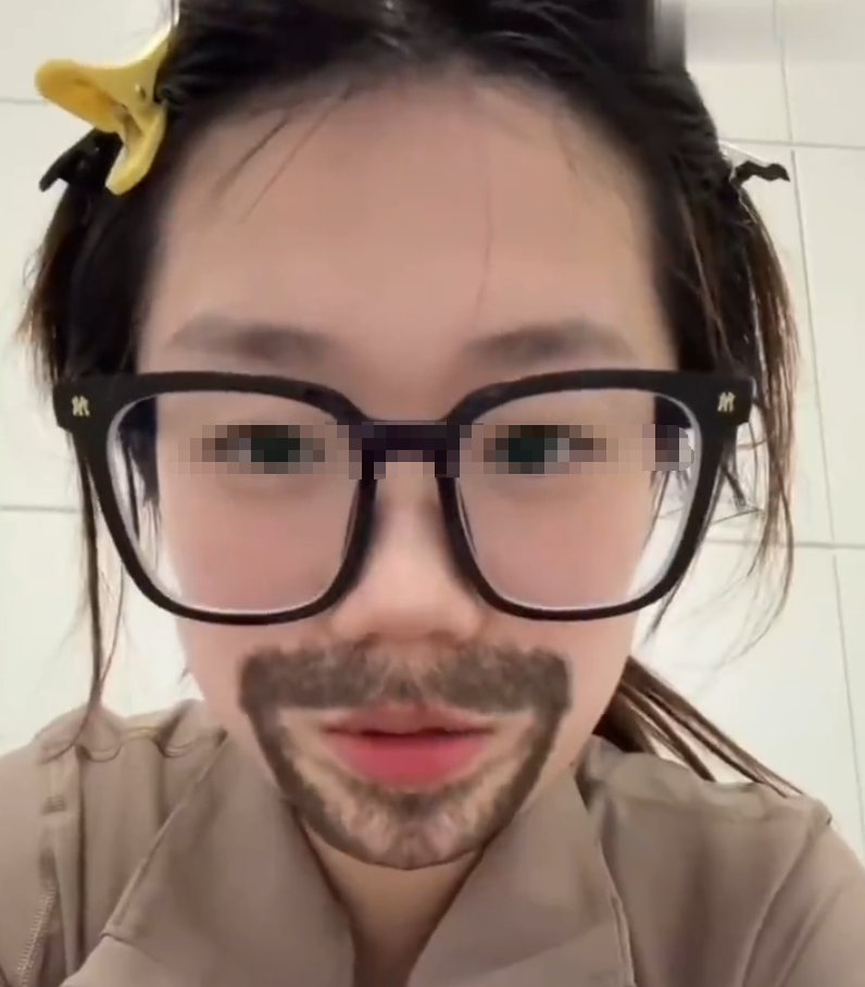 ▲小熊出镜的视频(图/视频截图)