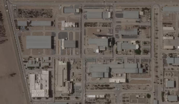 ▲2025年5月17日的伊朗伊斯法罕核技术中心状况 卫星图像