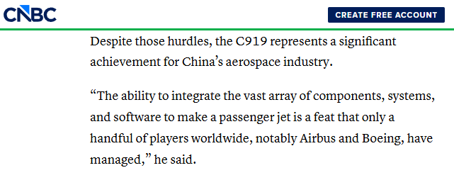 全球媒体聚焦|C919国际首航 中国大飞机迈出国际航空运营新一步_fororder_2