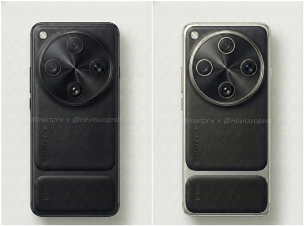 OPPO Find X9 Ultra渲染图出炉:金属+皮革双拼设计 神似相机