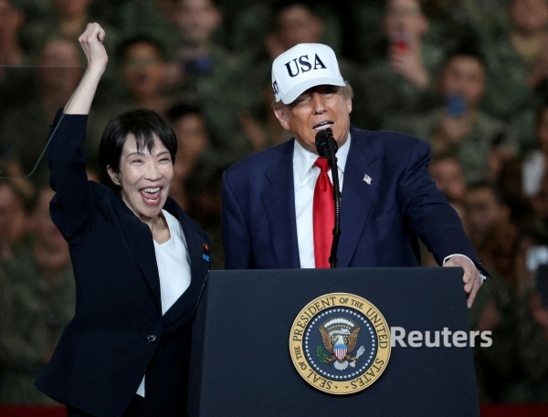 特朗普对高市早苗的支持,也助长了其军国主义倾向