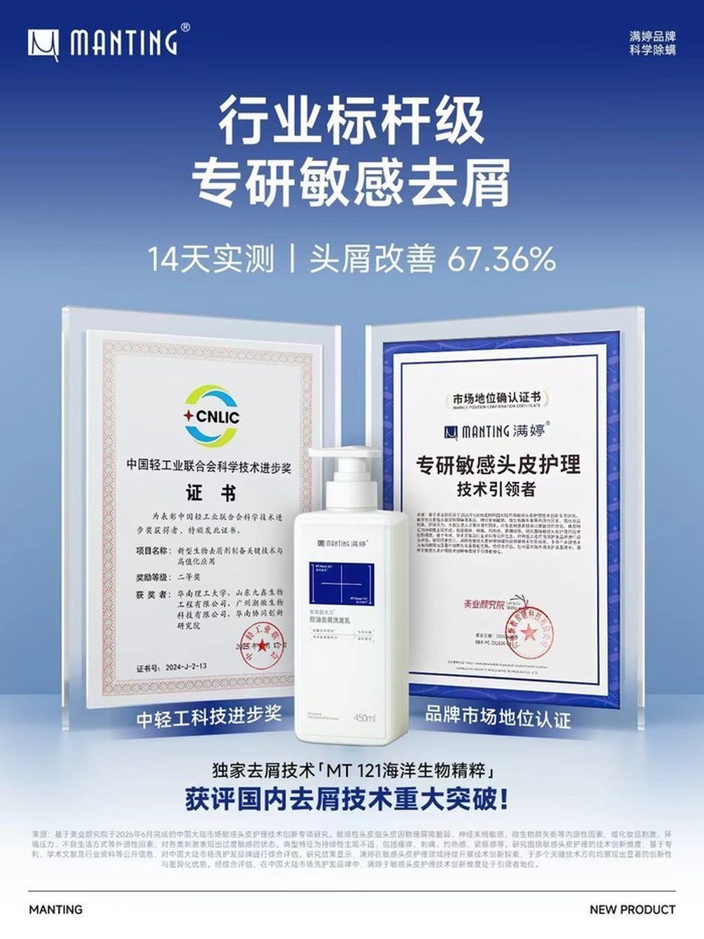 双项殊荣加冕！满婷敏感头皮护理技术跻身行业引领梯队 内容图片 3