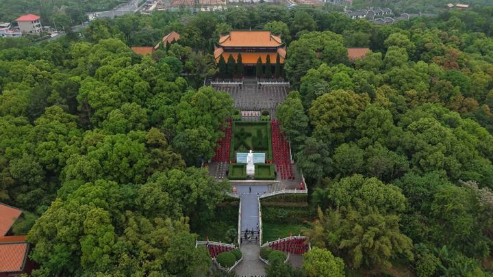 文天祥纪念馆航拍图。张黎强摄