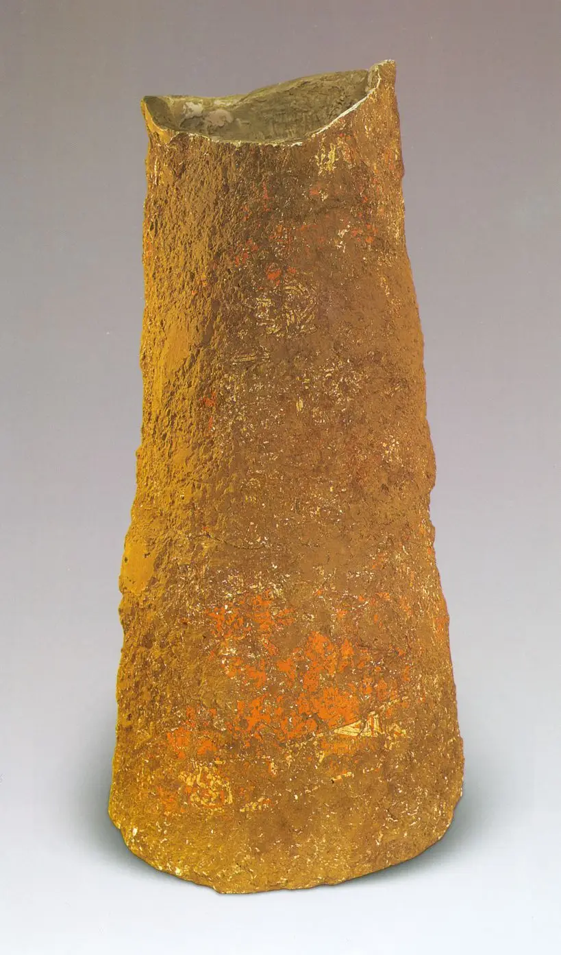 ▲陶寺遗址出土鼍鼓