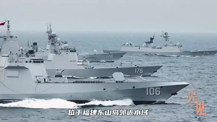 距金门还剩57海里，我军准时封海，两岸不谋而和，洪秀柱出面促统