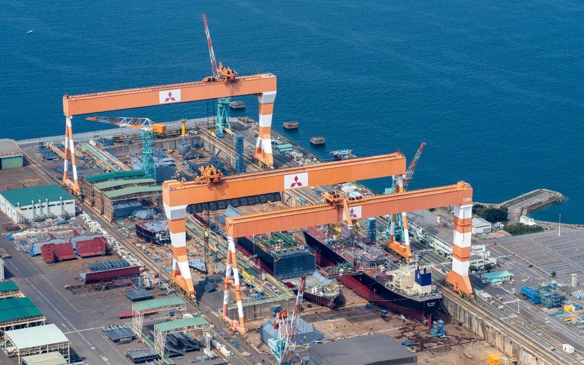 日本三菱造船长崎造船厂