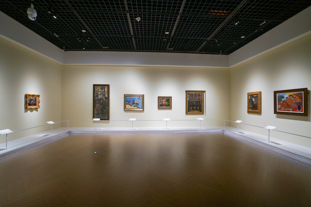 上海博物馆“POLA美术馆藏印象派艺术大展”中，关于中国艺术的部分。
