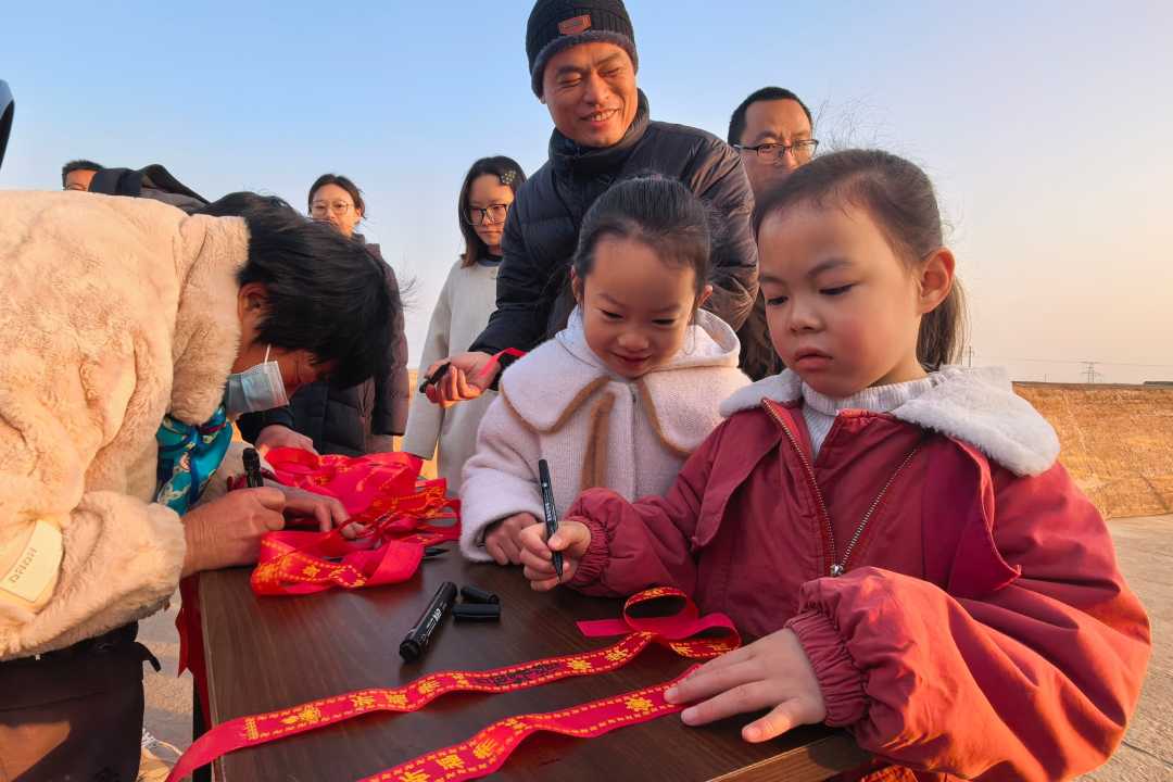 ▲春分祈福活动