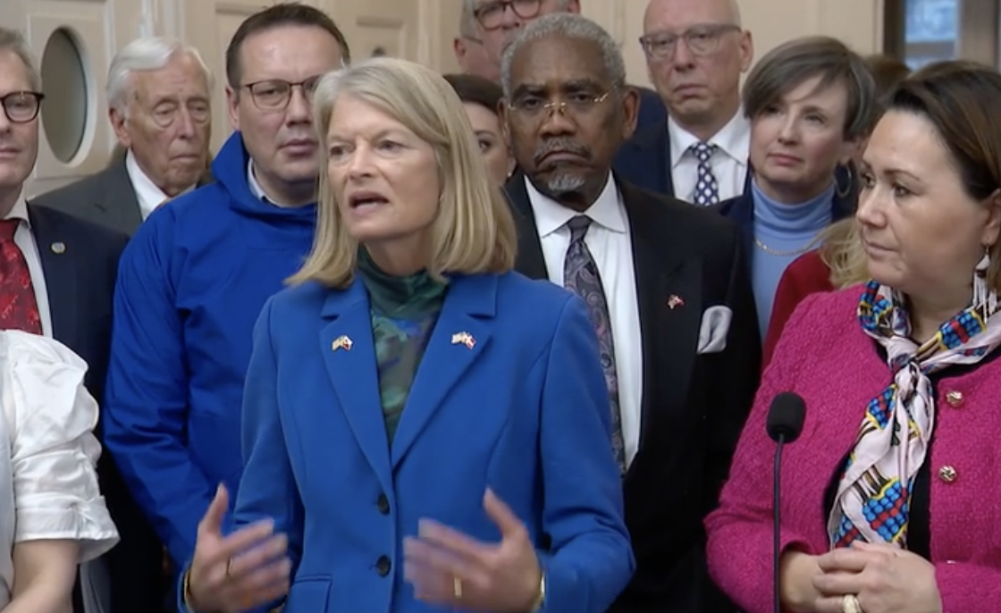 △美国参议员丽莎·穆尔科斯基称,格陵兰岛应该被视为盟友,而不是资产。