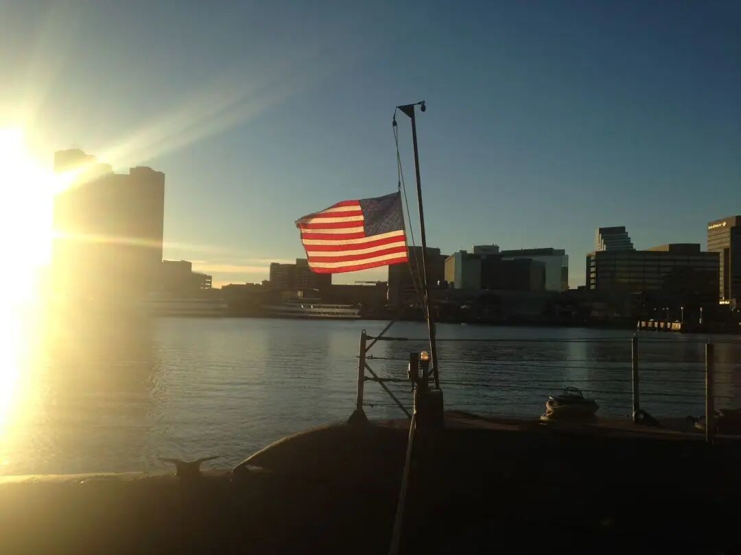 巴尔的摩的海湾。王杨 摄