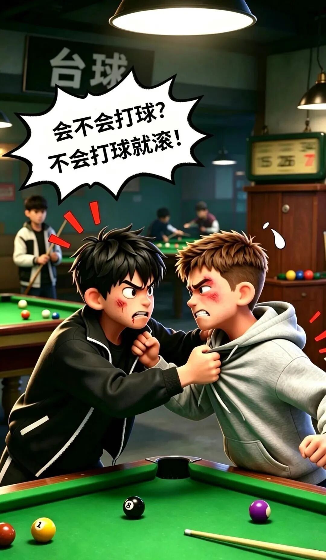 漫画由AI生成 易得香制作