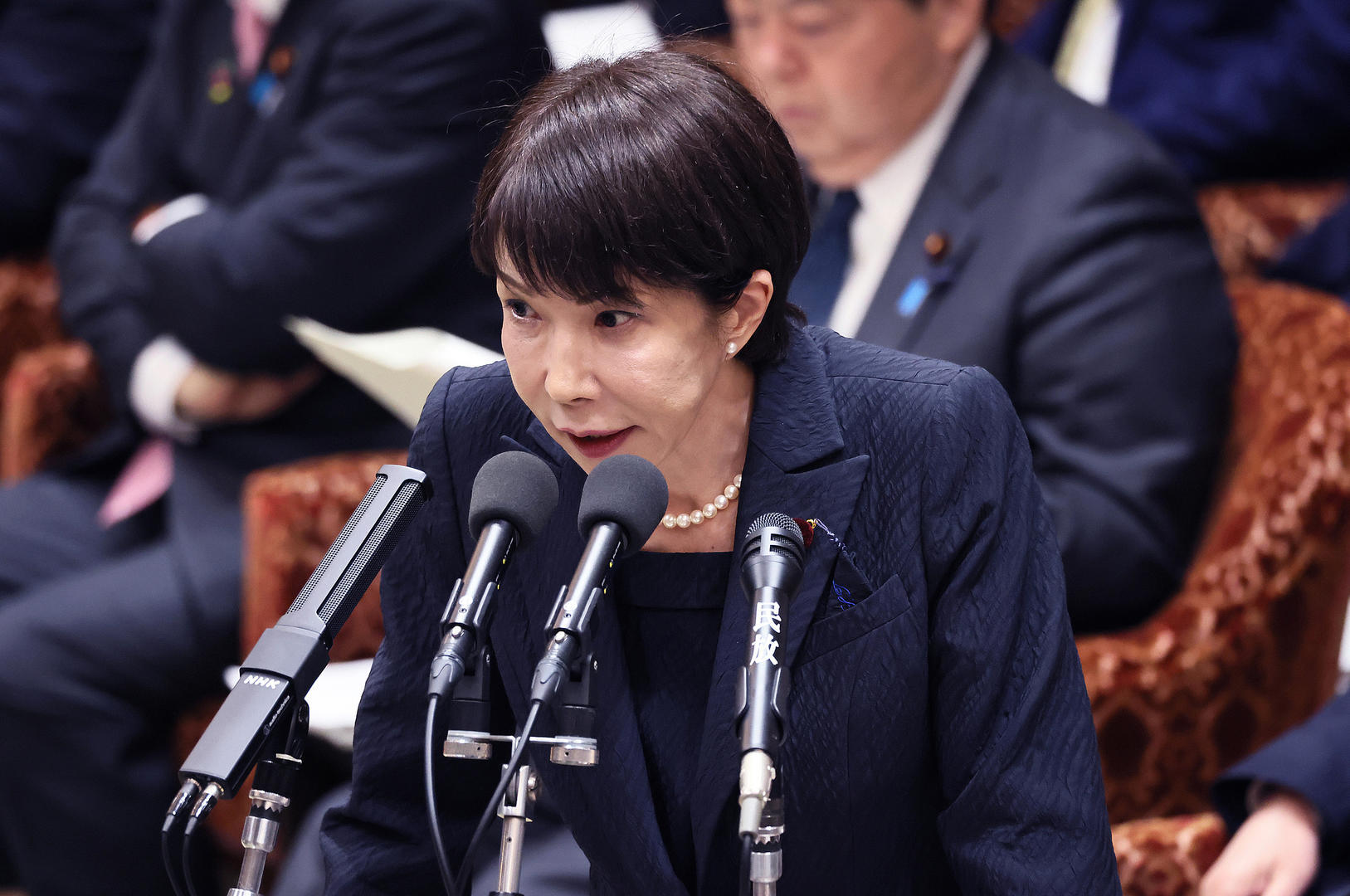 ▲当地时间2026年3月2日,日本东京,日本首相高市早苗在国会大厦出席众议院预算委员会会议 图据视觉中国