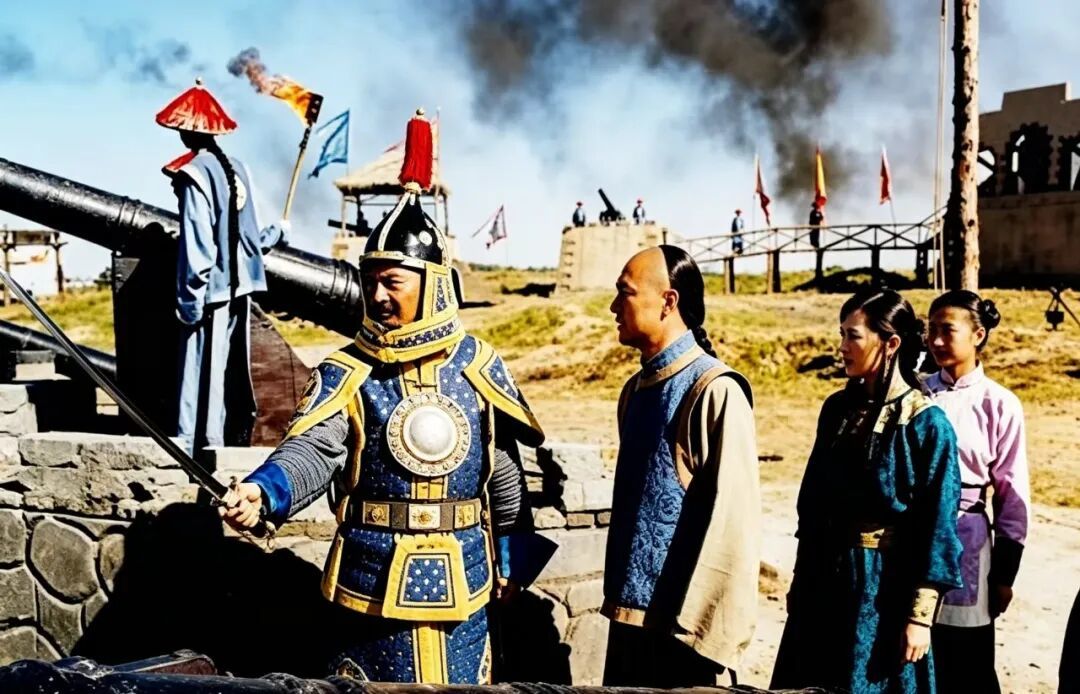 ▲电视剧《台湾首任巡抚刘铭传》中,刘铭传督建海防炮台,巩固台湾防务。(图片来源:央视网)