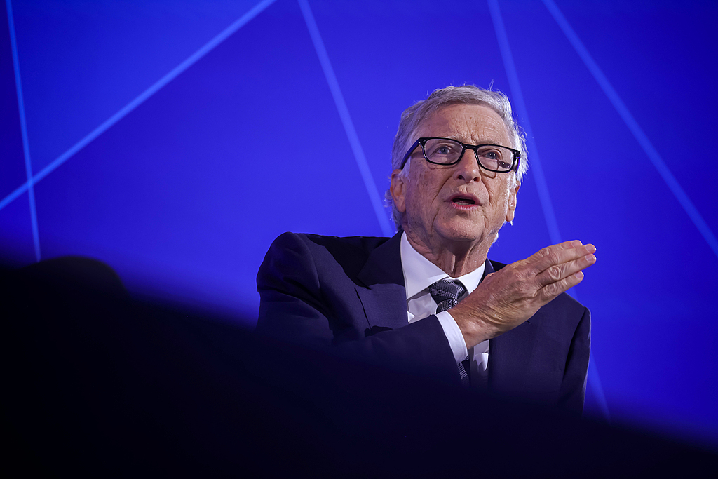 比尔·盖茨 资料图 图源:视觉中国