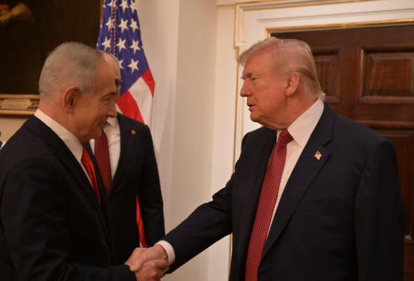 特朗普在白宫会晤内塔尼亚胡 内塔尼亚胡X账号