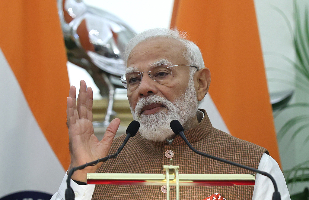 印度总理莫迪 资料图 图源：视觉中国