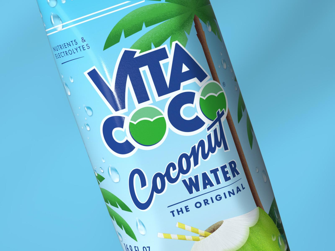 Vita Coco椰子水产品。来源：dealmoon.com