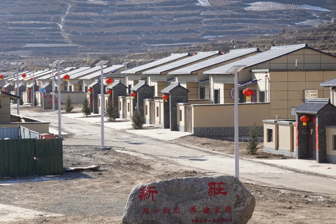 丁亮新家所在的上庄村集中安置点