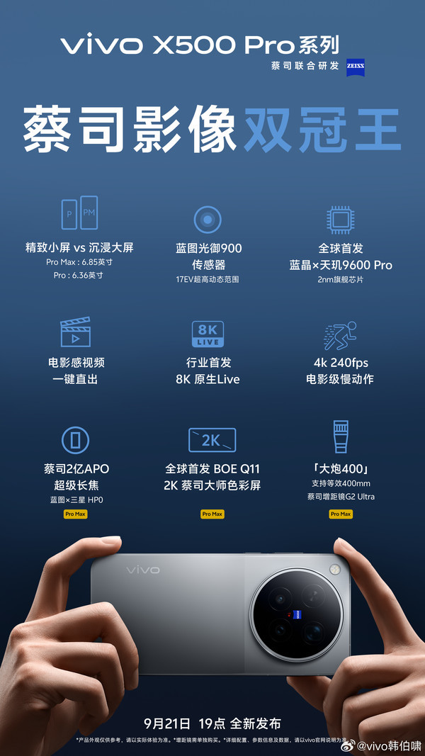 vivo X500系列