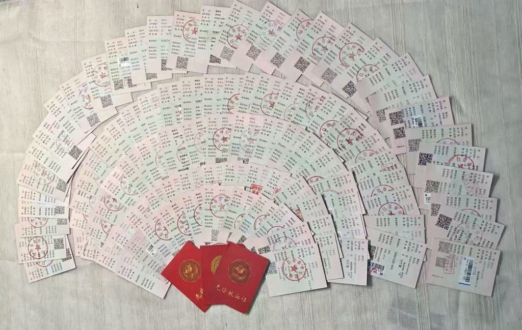 谢先生自2016年起开始献血。