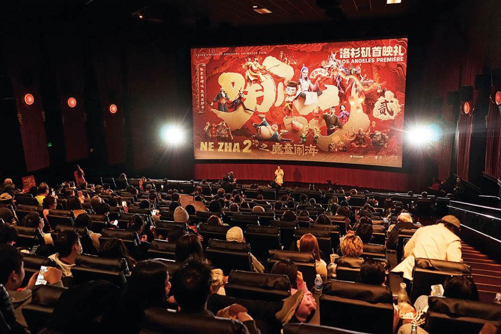 △2025年2月，《哪吒之魔童闹海》北美首映礼。