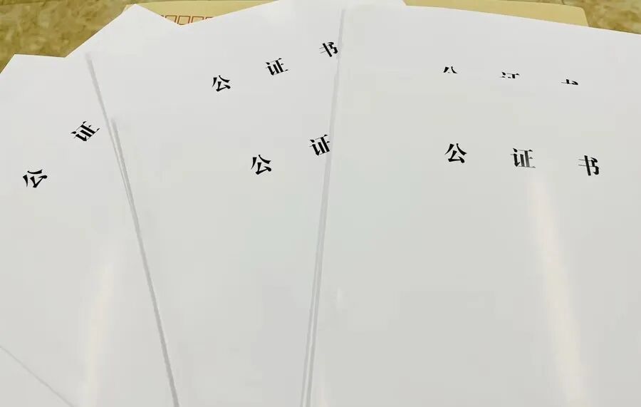 为了顺利完成巫清的遗愿,一路办理了许多相关公证书增强走各种手续流程时的法律效力。受访者供图