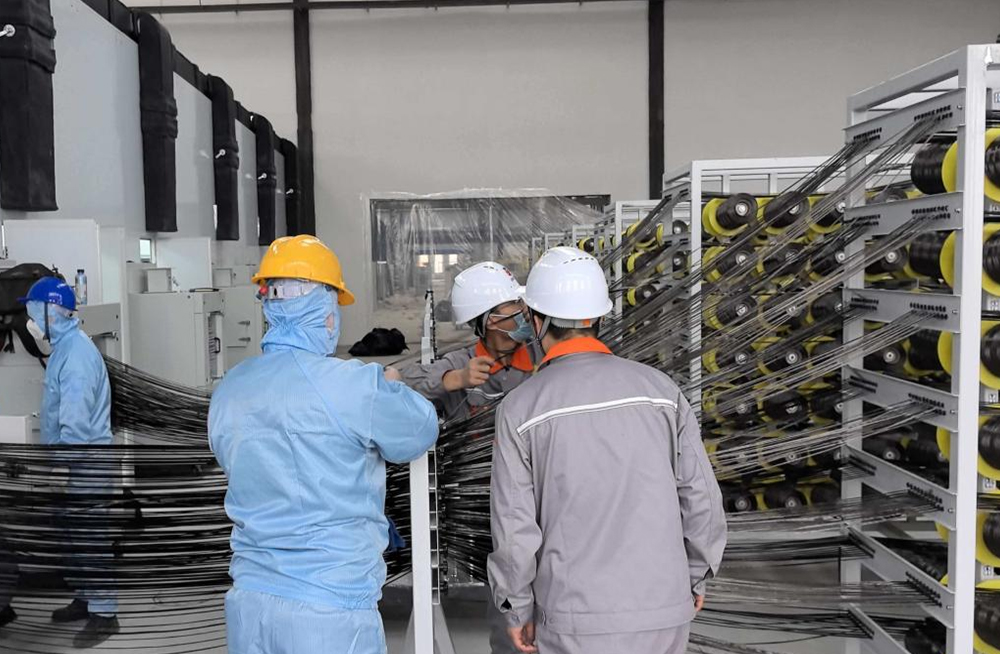 新核（铁岭）碳材料科技有限公司生产车间