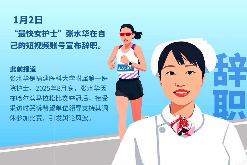 张水华放下“最快女护士”头衔,也引来更多人对于中国马拉松职业跑者行业的关注。视觉中国 图