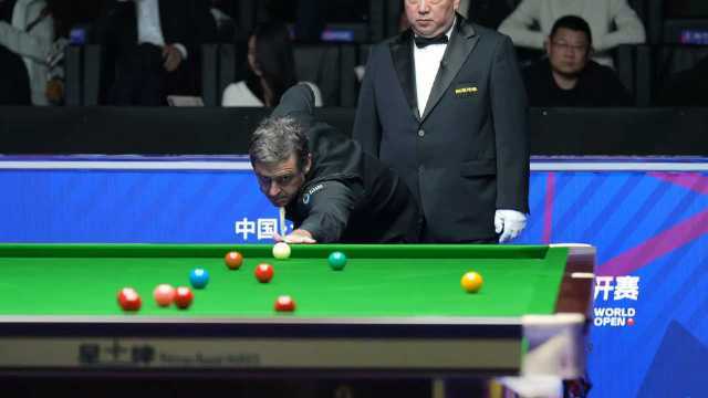 斯诺克寰球公开赛四强蚁集，特鲁姆普塔猜亚对决星牌赛场