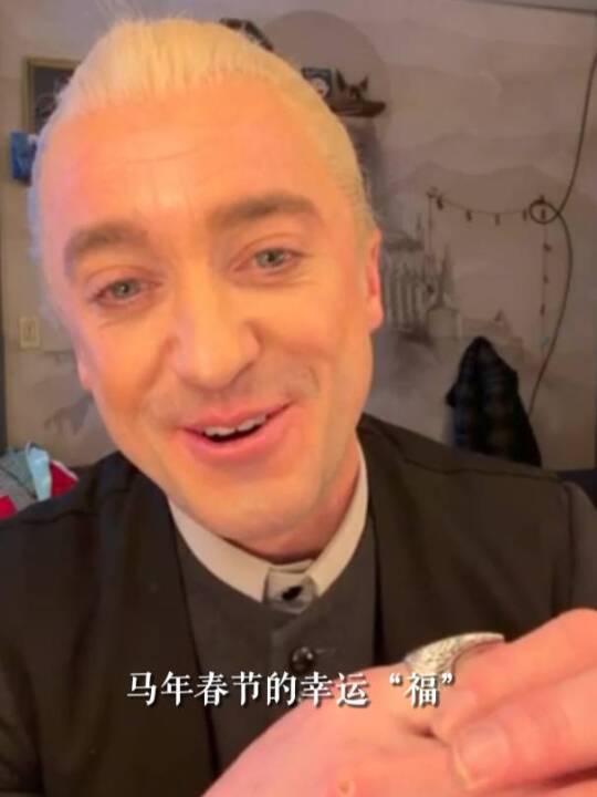 汤姆·费尔顿视频截图。