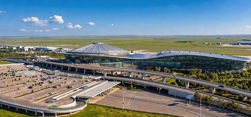 鄂尔多斯伊金霍洛国际机场。机场供图