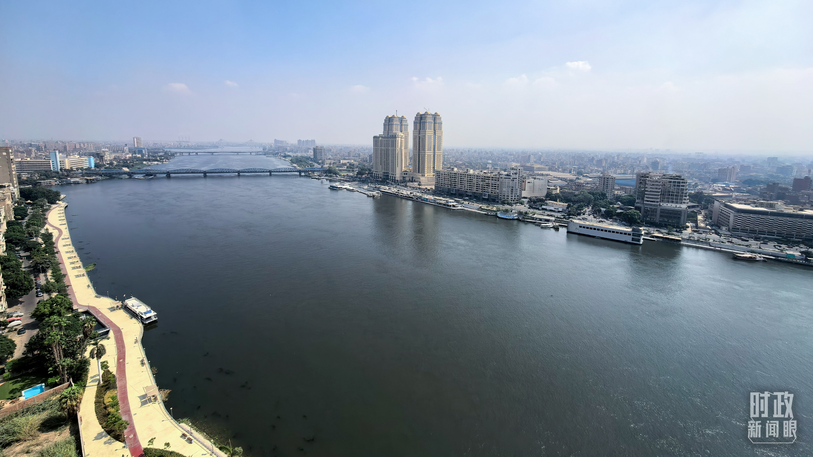 △尼罗河。(总台央视记者周志国拍摄)
