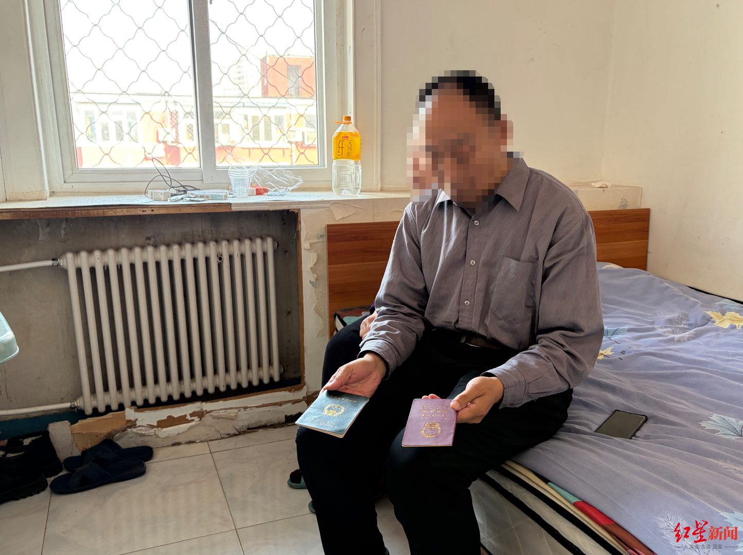 ▲盲人推拿师王立国