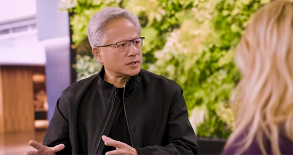 当地时日,播客节目No Priors发布了黄仁勋的采访视频。 视频截图