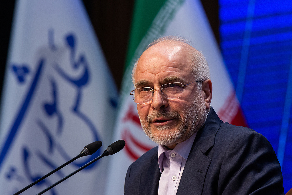△伊朗议长加利巴夫(资料图)