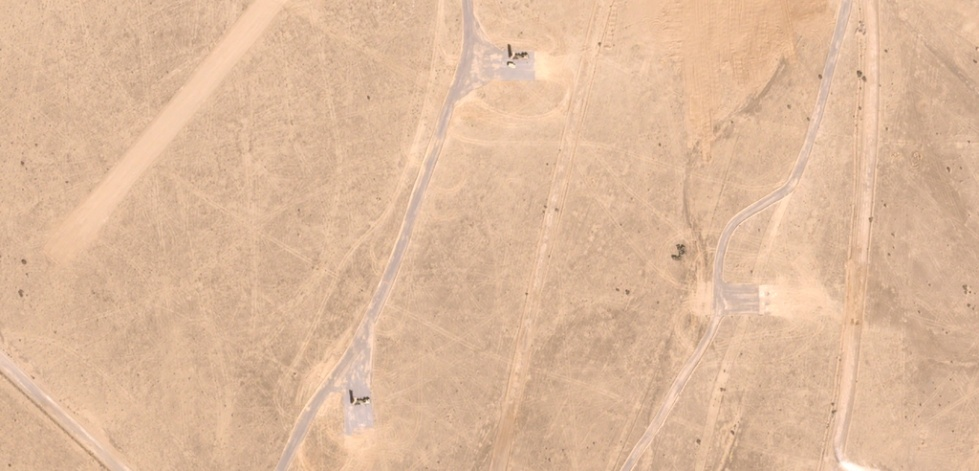 20日拍摄的图像显示出新的防空装置。图源:美媒报道配图