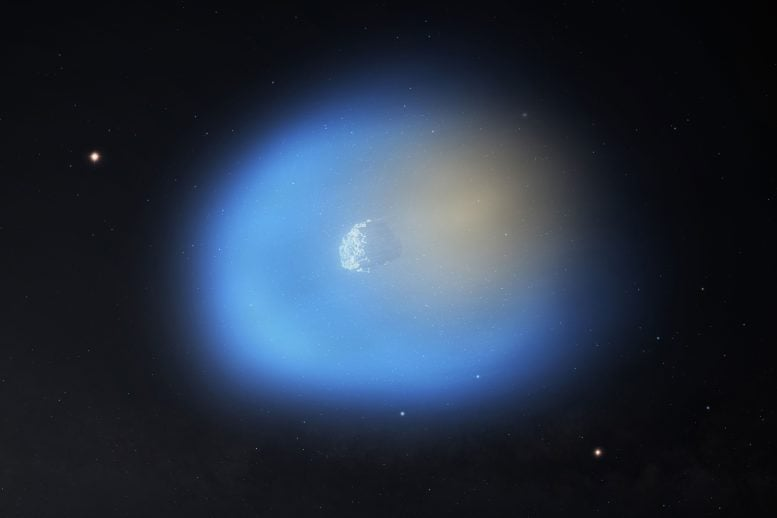 3I-ATLAS彗星艺术想象图