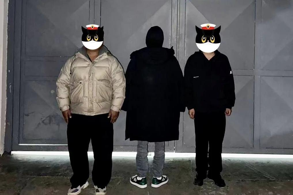 ▲孙某某被警方拘留