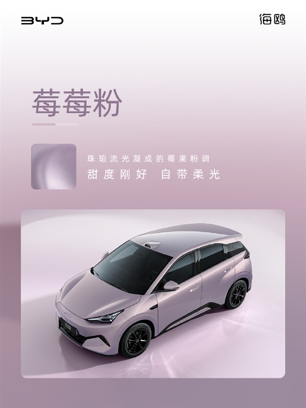 A0级纯电卷王换代！比亚迪二代海鸥10月20日上市：激光雷达、后驱全上车