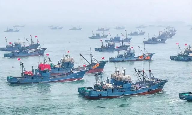 中国渔船出海