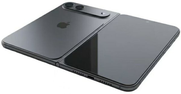 苹果折叠屏iPhone渲染图