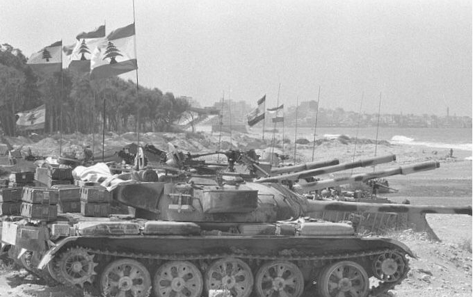 ▲1975年黎巴嫩爆发了长达20年的内战