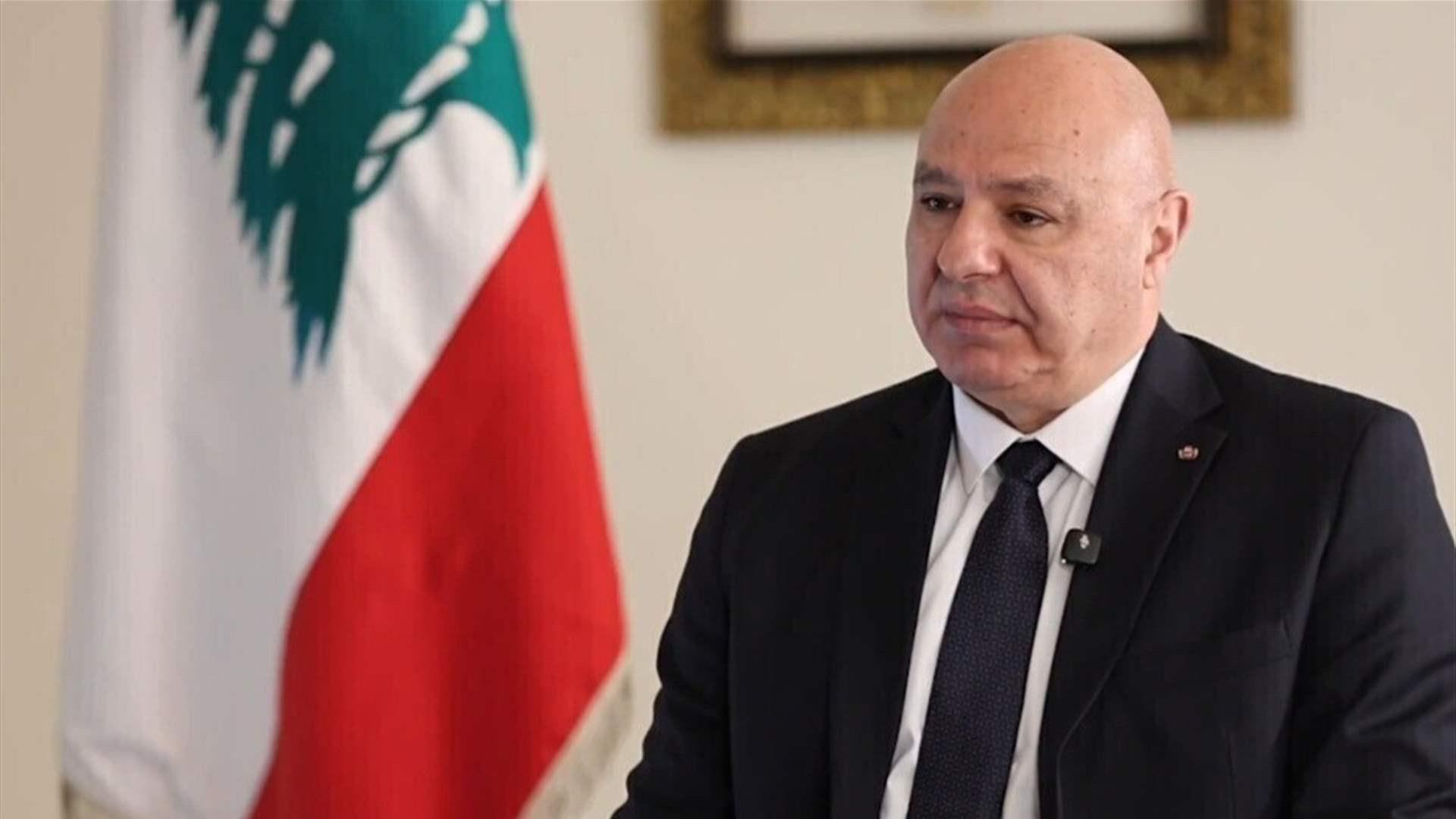 △黎巴嫩总统奥恩(资料图)